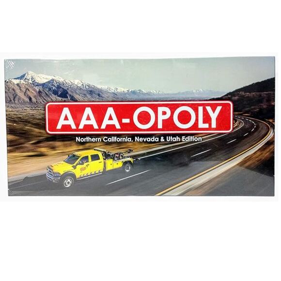 AAA-OPOLY Celebrating California Nevada Utah Edition Monopoly-like AAA - Picture 5 of 5